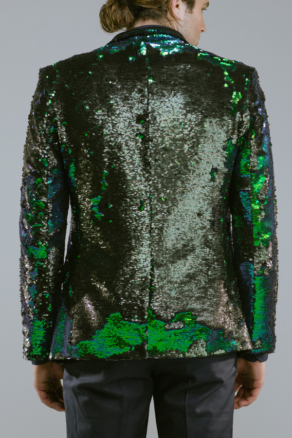 Any Old Iron Peacock Sequin Blazer Any Old Iron Peacock Sequin Blazer