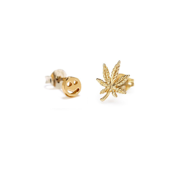 Bing Bang NYC - Happy Mary Jane Studs Bing Bang NYC - Happy Mary Jane Studs