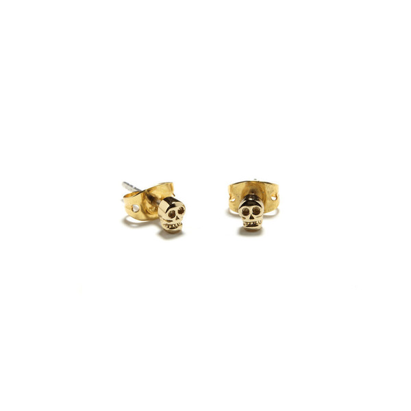 Bing Bang NYC - Tiny Skull Studs Bing Bang NYC - Tiny Skull Studs
