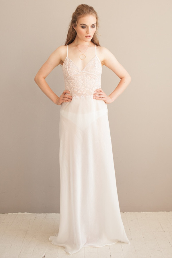 Salua Atelier Trinitaria Long Gown Salua Atelier Trinitaria Long Gown