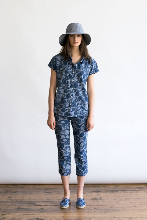 Bridge & Burn Bea Leaf Print Bridge & Burn Bea Leaf Print