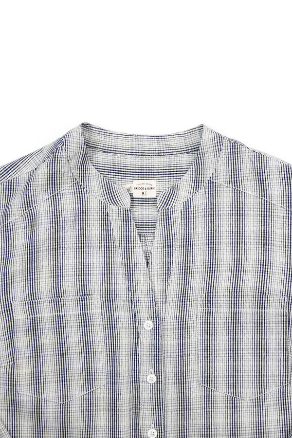 Bridge & Burn Dahlia White Plaid Bridge & Burn Dahlia White Plaid
