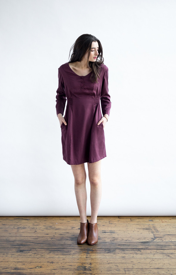 Bridge & Burn Jessa Currant Dress Bridge & Burn Jessa Currant Dress