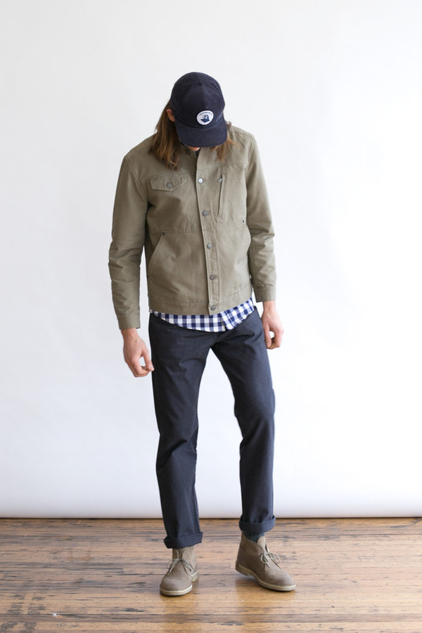 Men's Bridge & Burn Knoll Khaki Jacket Men's Bridge & Burn Knoll Khaki Jacket