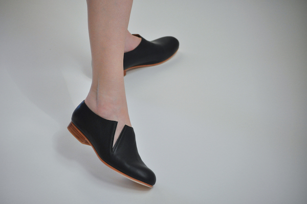 Palatine Forte Open Bootie - black leather Palatine Forte Open Bootie - black leather