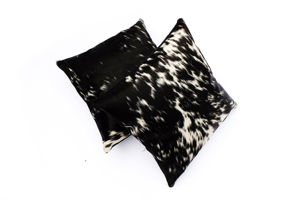 Primecut Salt + Pepper Cowhide Pillow Primecut Salt + Pepper Cowhide Pillow