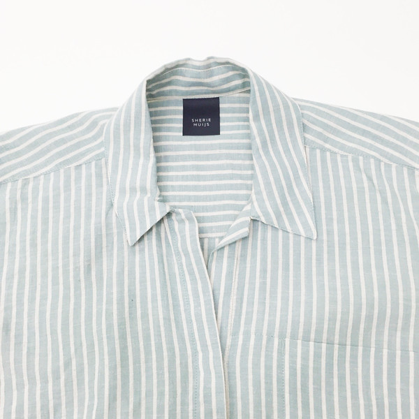 Sherie Muijs Shirt No. 11 - Stripe Linen Sherie Muijs Shirt No. 11 - Stripe Linen
