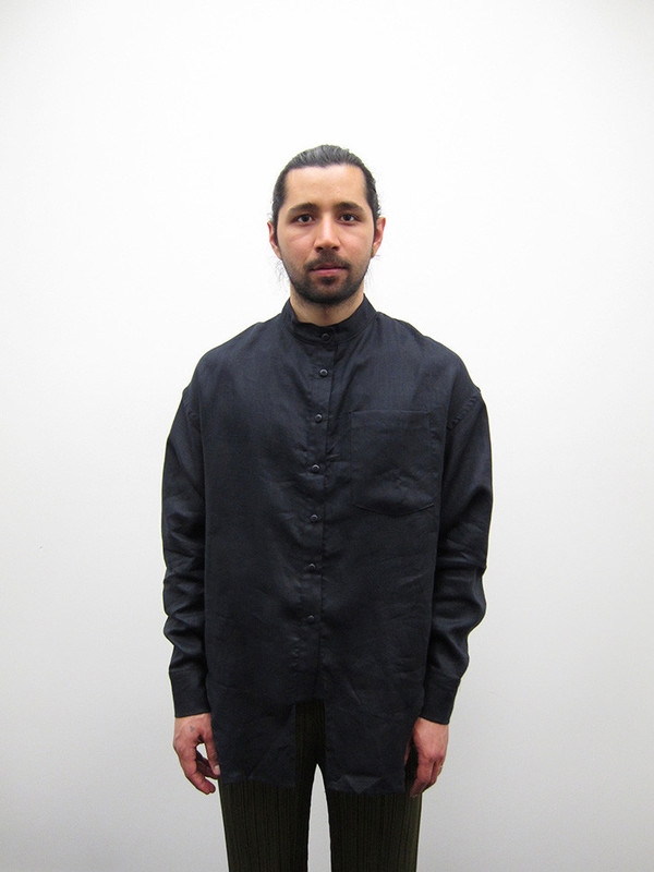 Unisex Eckhaus Latta Linen Button Down Unisex Eckhaus Latta Linen Button Down