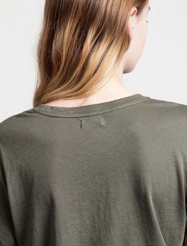 Organic by John Patrick Boy Tee Olive Organic by John Patrick Boy Tee Olive