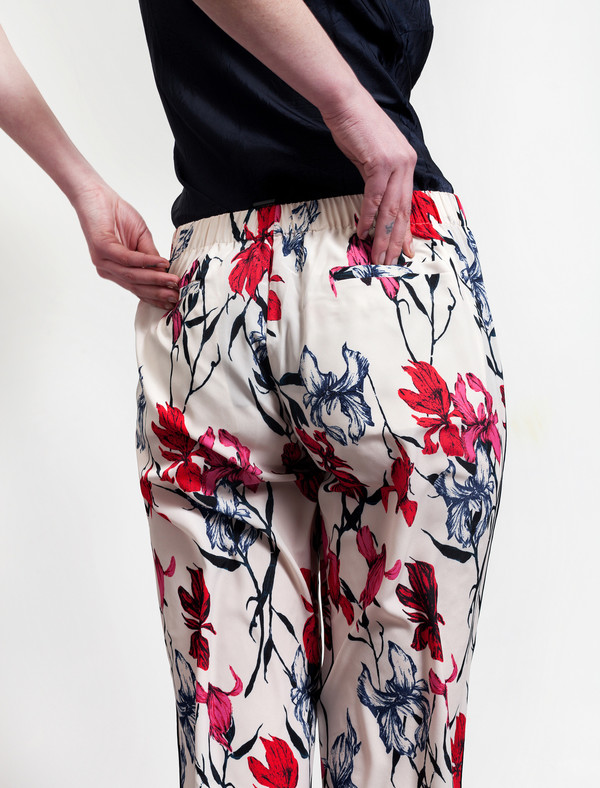 Thakoon Floral Cropped Trousers Thakoon Floral Cropped Trousers