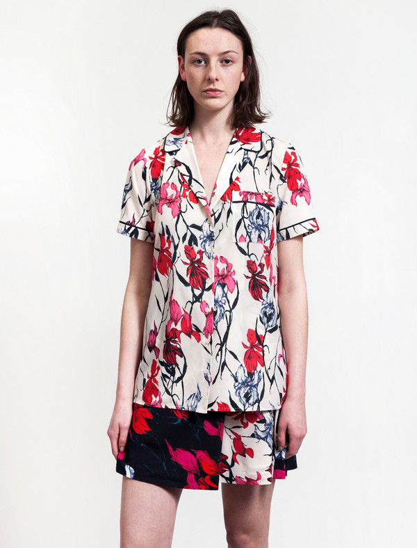 Thakoon Floral Pajama Shirt Thakoon Floral Pajama Shirt