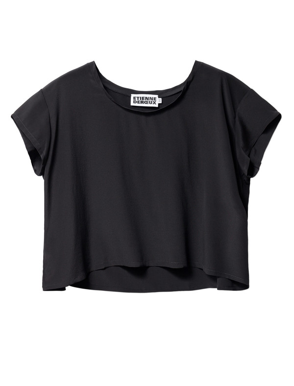 Etienne Deroeux Selma T-shirt Black Etienne Deroeux Selma T-shirt Black
