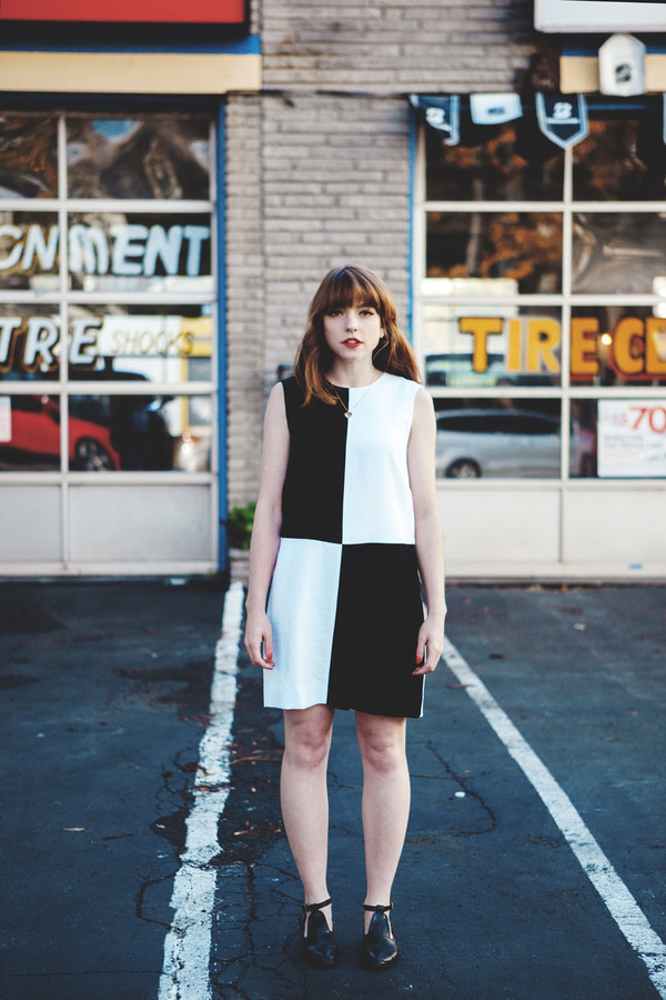 Birds of North America Vanga Dress (Black and White) Birds of North America Vanga Dress (Black and White)