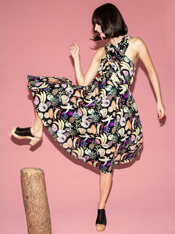 Rachel Antonoff Samantha Wrap Halter Dress Rachel Antonoff Samantha Wrap Halter Dress