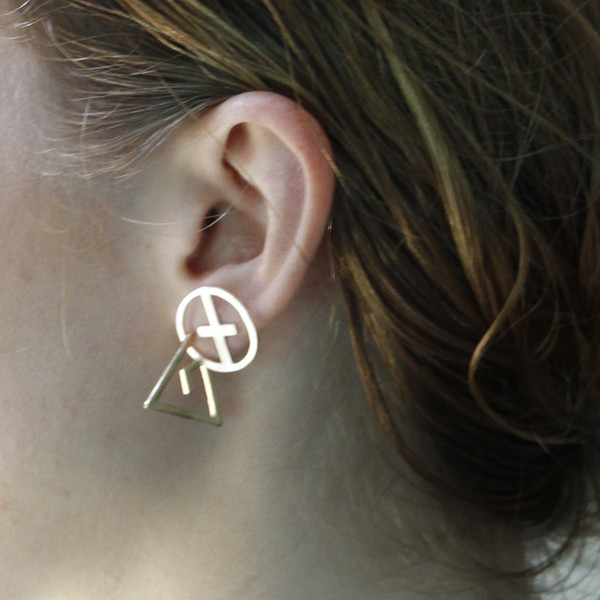 ALYNNE LAVIGNE - Large Circle Studs ALYNNE LAVIGNE - Large Circle Studs