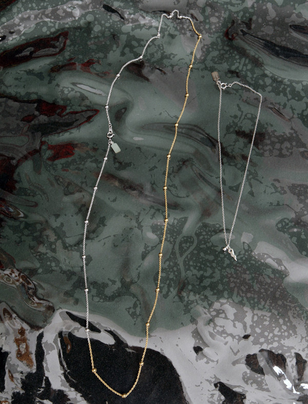 Alynne Lavigne Long Ball Necklace Alynne Lavigne Long Ball Necklace