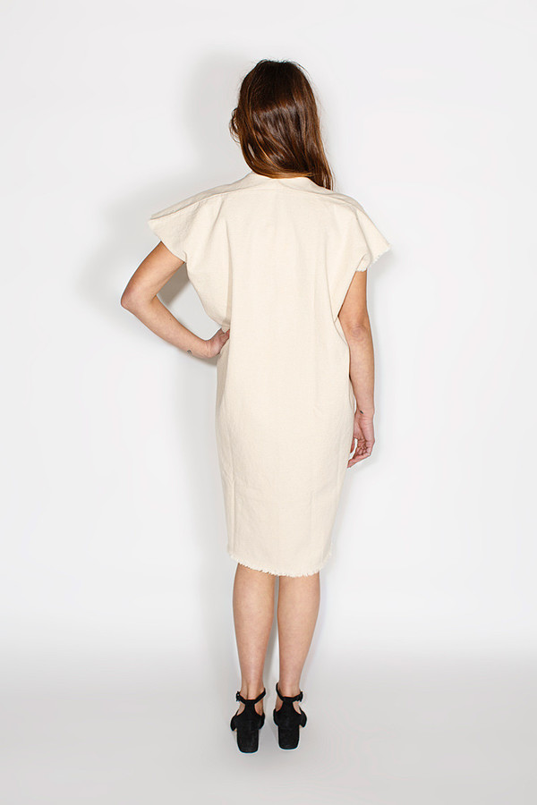 Miranda Bennett Natural Everyday Dress | Cropped Denim Miranda Bennett Natural Everyday Dress | Cropped Denim