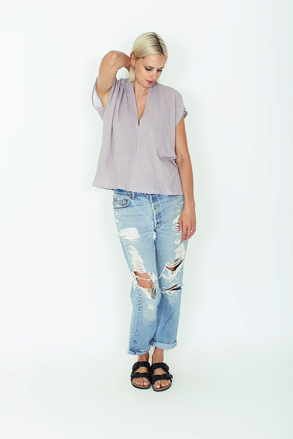 Miranda Bennett Salton Everyday Top, Double Gauze Miranda Bennett Salton Everyday Top, Double Gauze