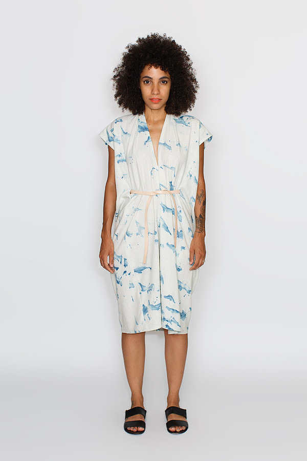 Miranda Bennett Arashi Tempest Dress | Silk Noil Miranda Bennett Arashi Tempest Dress | Silk Noil