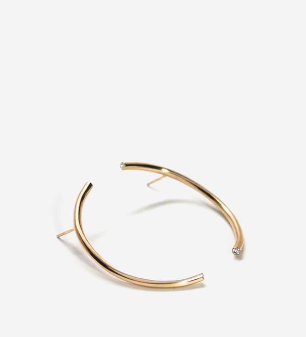 Luz Ortiz Semicircle Earrings Luz Ortiz Semicircle Earrings