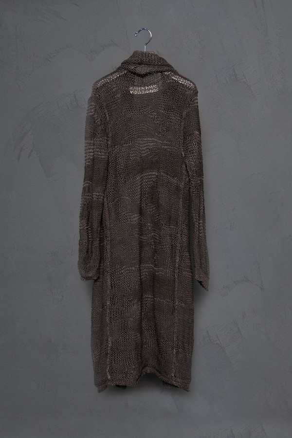 Isabel Benenato Drop Stich Linen Cardigan Isabel Benenato Drop Stich Linen Cardigan