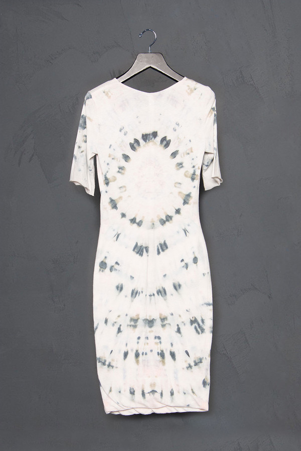 Raquel Allegra Short Sleeve Fitted Dress Raquel Allegra Short Sleeve Fitted Dress