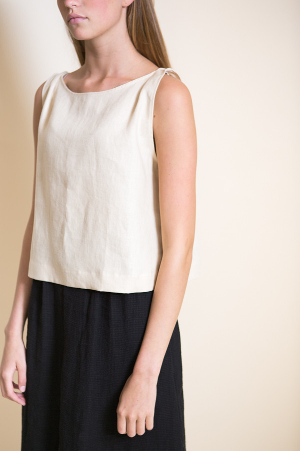 Ursa Minor Meg Top / Bone Linen Ursa Minor Meg Top / Bone Linen