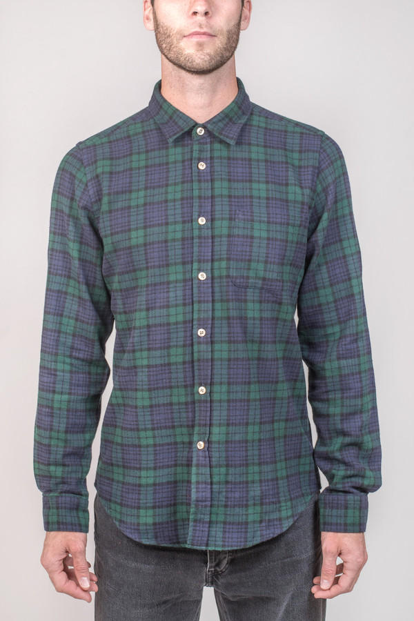 Men's Portuguese Flannel Bonfim Flannel Shirt Men's Portuguese Flannel Bonfim Flannel Shirt