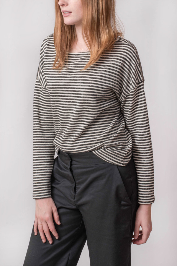 The Lady & the Sailor Boxy Pullover Longsleeve Shirt The Lady & the Sailor Boxy Pullover Longsleeve Shirt