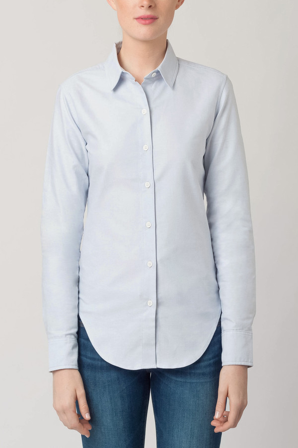 Raleigh Denim Classic Button Down Blue Oxford Raleigh Denim Classic Button Down Blue Oxford