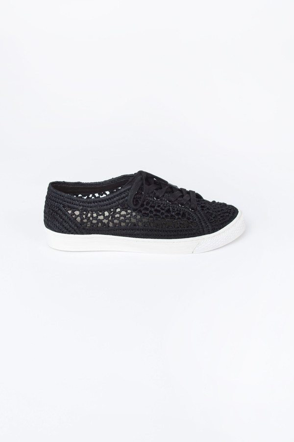 Loeffler Randall Cora Woven Sneaker Loeffler Randall Cora Woven Sneaker