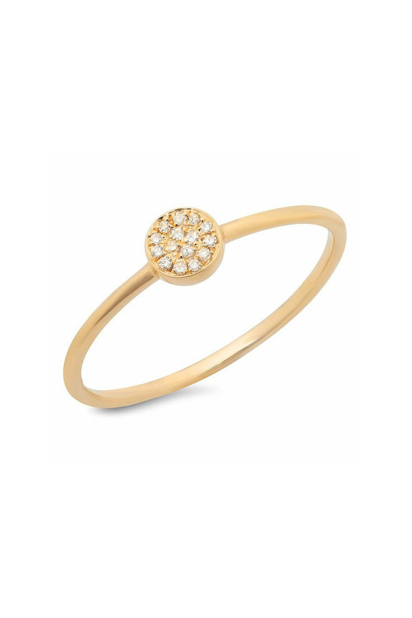 Sachi Jewelry Disc Stacking Ring Yellow Gold Sachi Jewelry Disc Stacking Ring Yellow Gold