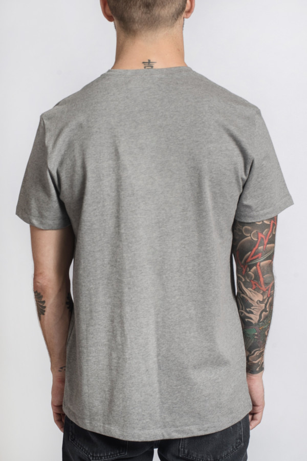 Men's Maison Kitsune Embroidered Pocket Tee Shirt Men's Maison Kitsune Embroidered Pocket Tee Shirt