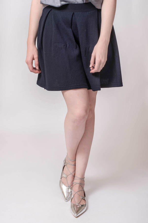 Maison Kitsune Fancy Rib Ballerina Skirt Maison Kitsune Fancy Rib Ballerina Skirt