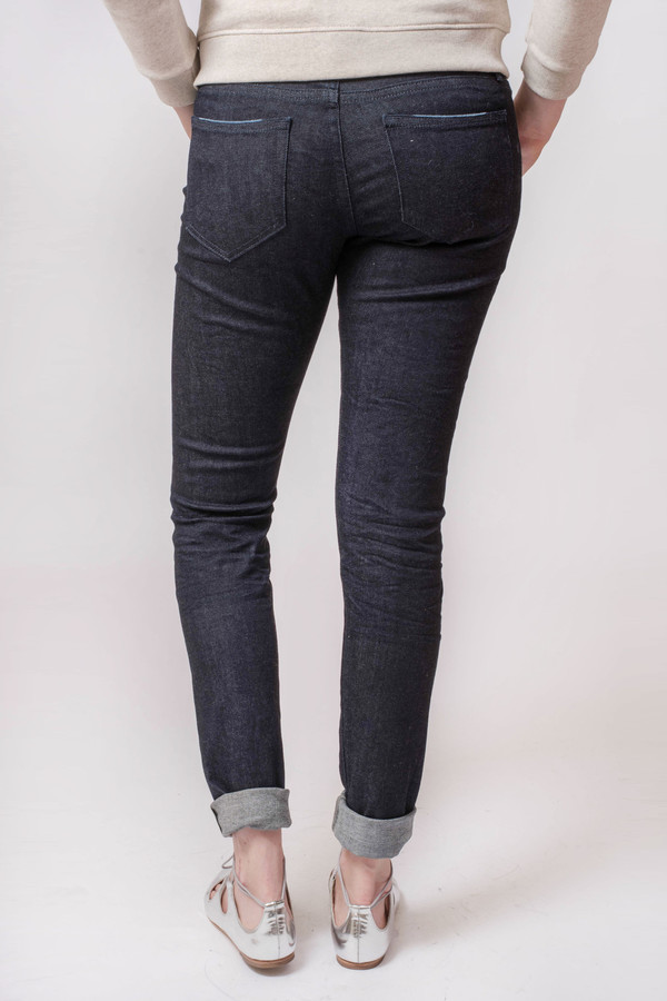 Earnest Sewn Jane Midrise Skinny Jean New York Raw Earnest Sewn Jane Midrise Skinny Jean New York Raw