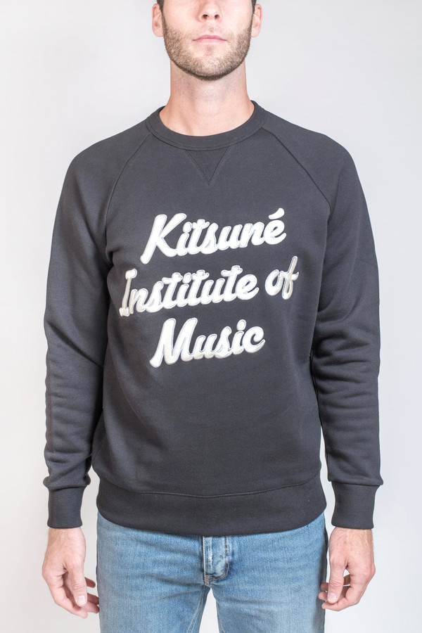 Men's Maison Kitsune K.I.M. Sweatshirt Men's Maison Kitsune K.I.M. Sweatshirt