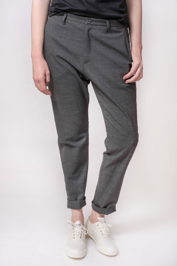 Hope Krissy Trouser Grey Melange Hope Krissy Trouser Grey Melange