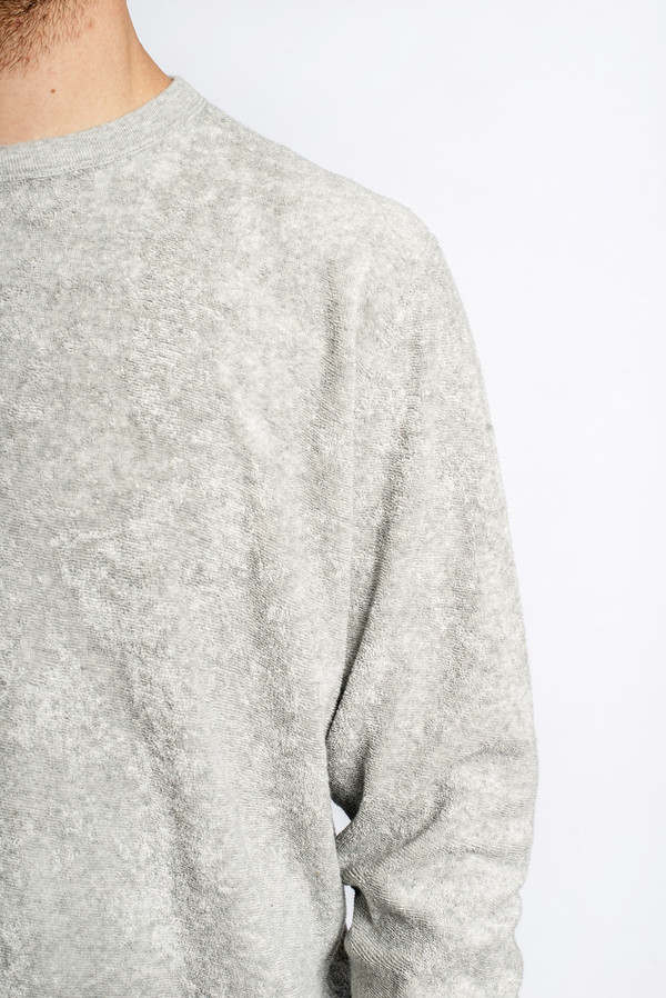 Men's Our Legacy Reversible Sweat Grey Melange Terry Men's Our Legacy Reversible Sweat Grey Melange Terry