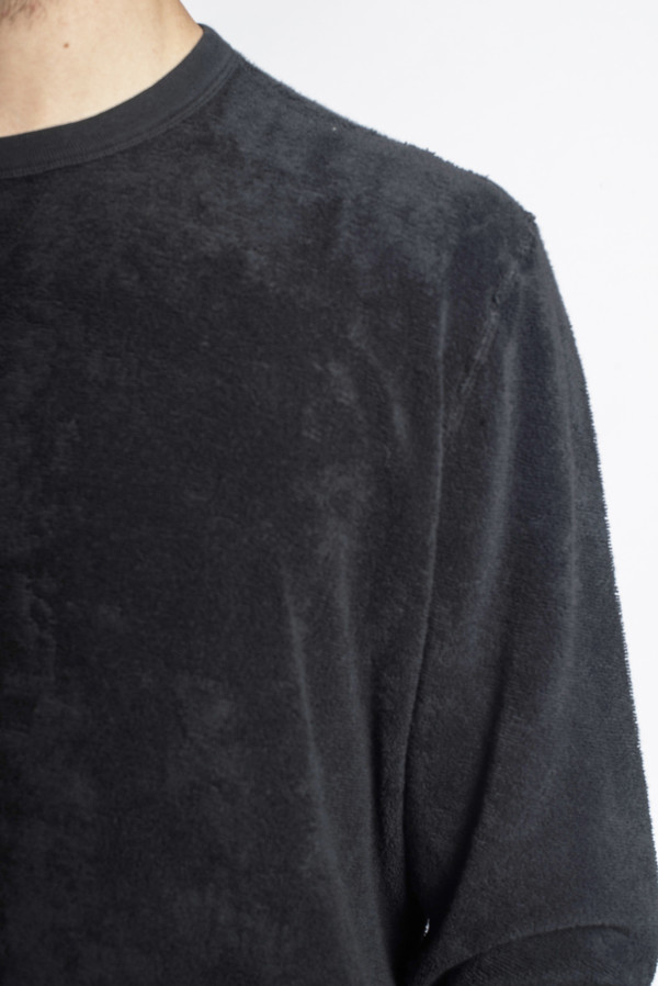 Reversible Sweat Overdyed Black Terry Reversible Sweat Overdyed Black Terry