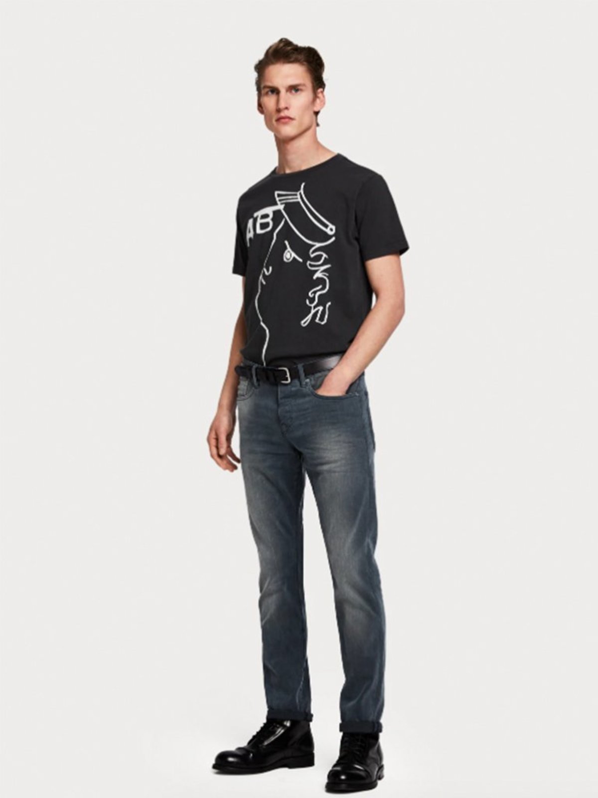 Scotch \u0026 Soda Ralston denim - Concrete 