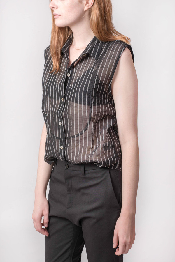 Objects Without Meaning Sleeveless Tux Shirt Objects Without Meaning Sleeveless Tux Shirt