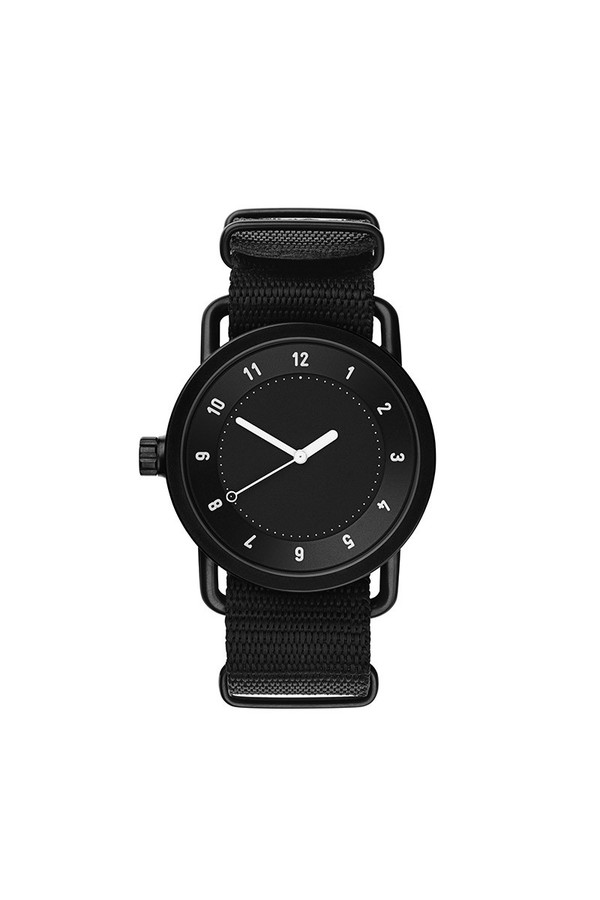 TID Watches TID No.1 Black / Black Nylon Wristband TID Watches TID No.1 Black / Black Nylon Wristband