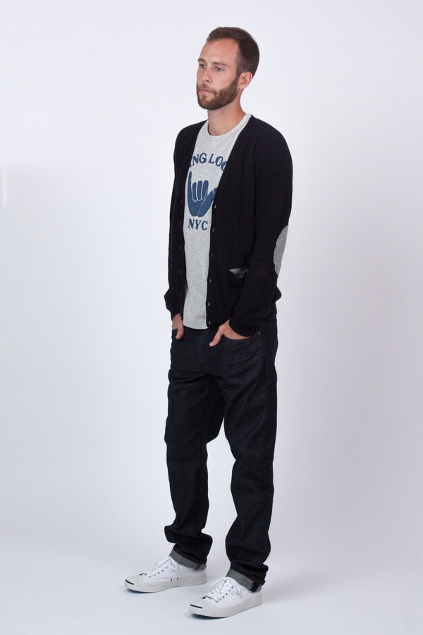 Men's Chinti and Parker Two Tone Cardigan Men's Chinti and Parker Two Tone Cardigan