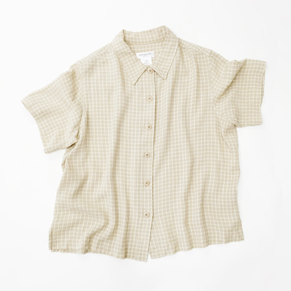 Johan Vintage Collared Grid Shirt Johan Vintage Collared Grid Shirt