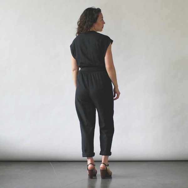 Curator Maren Pantsuit Dusty Green Curator Maren Pantsuit Dusty Green