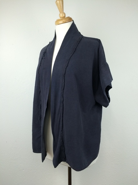 Black Crane Kimono Jacket Black Crane Kimono Jacket