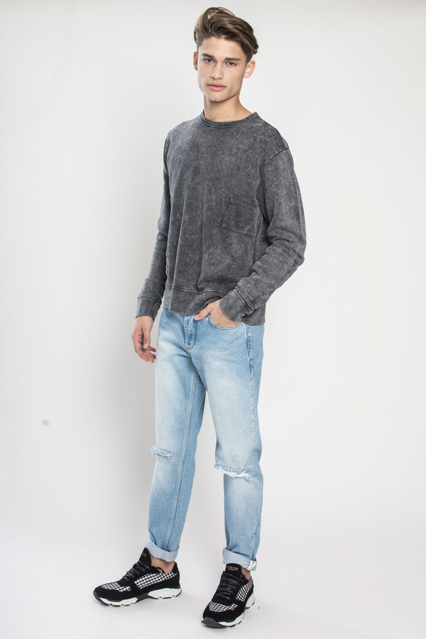 Men's SOULLAND Erik Jeans in Vintage Blue Men's SOULLAND Erik Jeans in Vintage Blue
