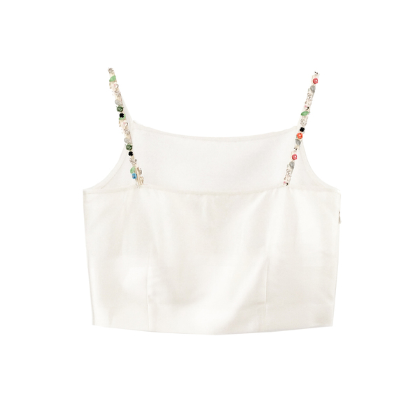 Unknown Crystal Strap Cami Unknown Crystal Strap Cami