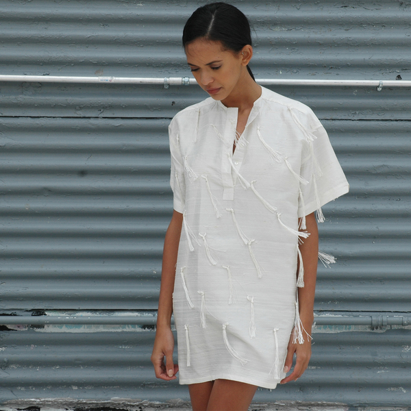 Nikki Chasin Tate Tassel Dress - Ivory Nikki Chasin Tate Tassel Dress - Ivory