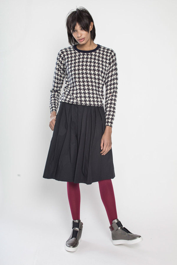 KOWTOW On the Surface Skirt in Black KOWTOW On the Surface Skirt in Black